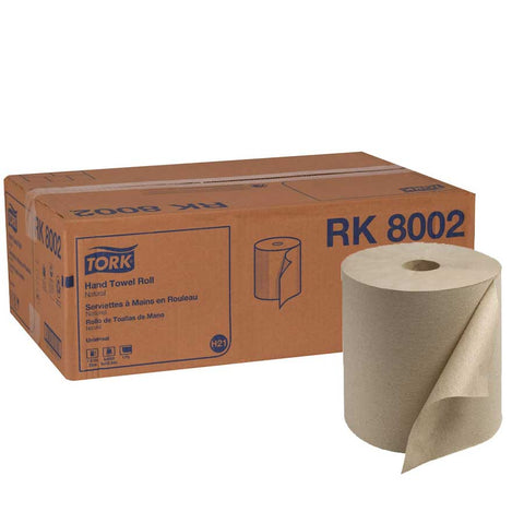 Essity Tork Universal Paper 1-Ply Natural Hand Towel Roll, 800 Feet -- 6 rolls per case