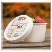 International Paper Champagne Soup Container -- 250 per case