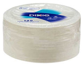 Dixie White Medium Weight Paper Plate, 10-1/16 inch -- 500 per case