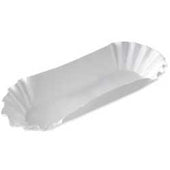 Georgia-Pacific Rectangular White Paper Tray, 8 x 1.75 x 1.25 inch -- 3000 per case