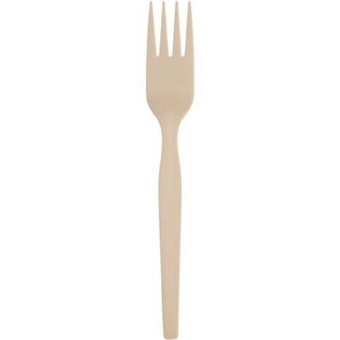Dixie Ultra Smartstock Beige Bioplastic Fork, 6.5 inch Length -- 960 per case