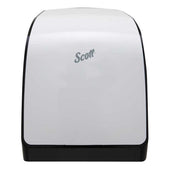 Scott Pro MOD M-Series White Plastic Manual Hard Roll Paper Towel Dispenser, 12.66 x 16.44 x 9.18 inch