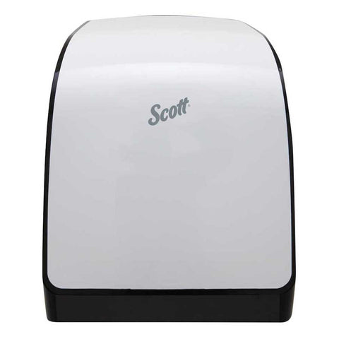 Scott Pro MOD M-Series White Plastic Manual Hard Roll Paper Towel Dispenser, 12.66 x 16.44 x 9.18 inch