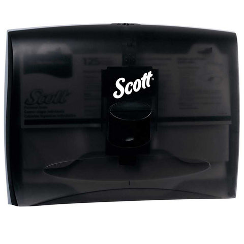 Scott Black Toilet Seat Cover Dispenser, 3.25 x 17.5 x 13.25 inch