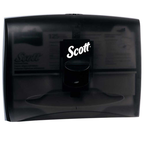 Scott Black Toilet Seat Cover Dispenser, 3.25 x 17.5 x 13.25 inch
