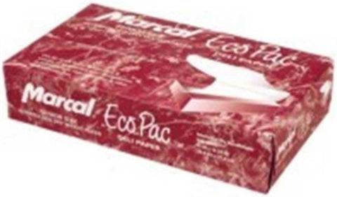 Bagcraft Ecopac White Master Interfolded Dry Wax Deli Paper, 12 x 10.75 inch -- 6000 per case