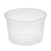 Pactiv Clear Polyethylene Terephthalate Deli Container, 16 Ounce -- 1000 per case