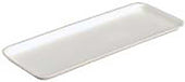 Pactiv Polystyrene Foam Number 7S White Supermarket Tray, 9.125 x 7.125 x 0.65 inch -- 250 per case