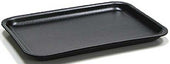 Pactiv Polystyrene Foam Number 20S Black Supermarket Tray, 8.3 x 4.8 x 0.65 inch -- 500 per case