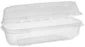Pactiv OPS 9 inch Clear Large Hoagie Container, 27 Ounce Capacity -- 250 per case