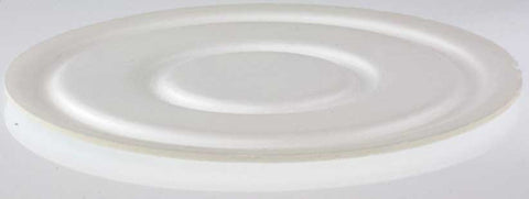 Pactiv White Polystyrene Round Cake Circle, 9 inch -- 500 per case