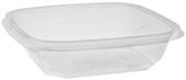 Pactiv RPET Clear Square Recycled Bowl, 24 Ounce Capacity -- 300 per case