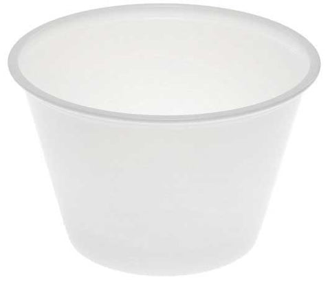 Pactiv HIPS Translucent Portion Cup, 5.5 Ounce Capacity -- 2000 per case