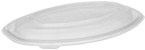 Pactiv OPS Deli Snap On Oval Micromax Dome Lid Only, 7.875 x 5.25 x 0.25 inch -- 252 per case