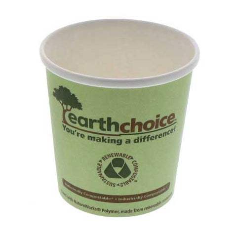 Pactiv Earthchoice PLA Soup Cup, 16 Ounce Capacity -- 500 per case