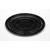 Pactiv Black Polyethylene Terephthalate Cake Base, 9.88 x 0.41 inch -- 300 per case