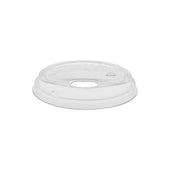 Pactiv Earthchoice Clear Recycled Strawless Sipper Lid for 24 Ounce Cup -- 1080 per case