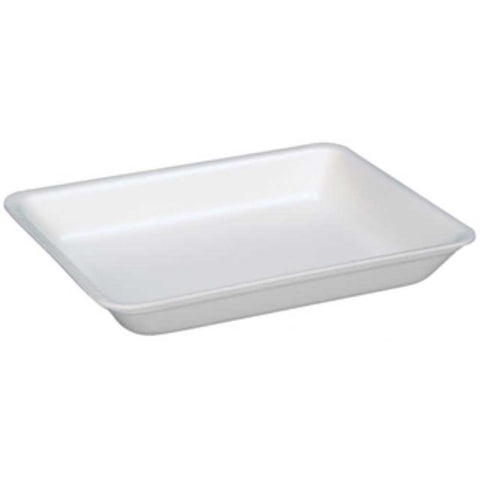 Pactiv White Foam Tray, 11.875 X 9.875 X 1.19 inch -- 250 per case