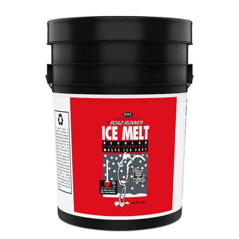 SWI White Blends Ice Melter, 50 Pound Pail