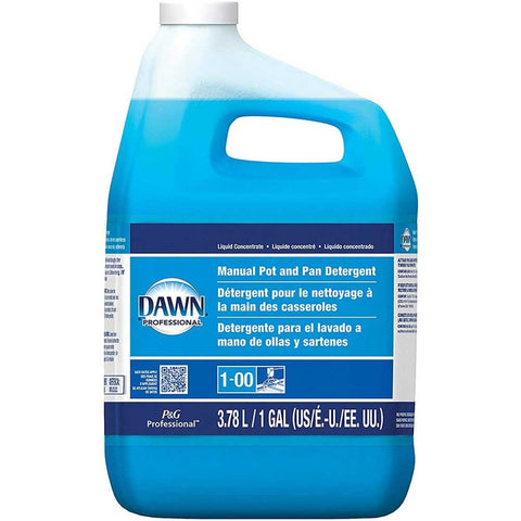 Dawn Manual Pot/Pan Dish Detergent Liquid, 1 Gallon - 33 per pallet