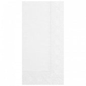 Hoffmaster White 3-Ply 1/8 Fold Tissue Paper Dinner Napkin, 17 x 17 inch -- 2000 per case