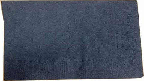 Hoffmaster Black 2 Ply Cocktail Beverage Napkin, 9.5 x 9.5 inch -- 1000 per case