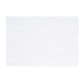 Hoffmaster Homespun Straight Edge Economy White Paper Placemat, 14 x 10 x 4.5 inch -- 1000 per case