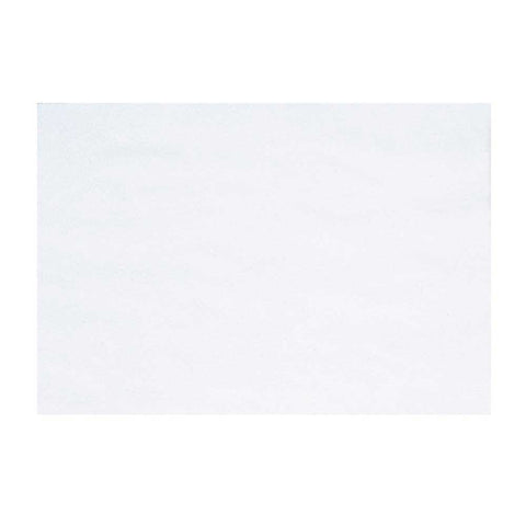 Hoffmaster Homespun Straight Edge Economy White Paper Placemat, 14 x 10 x 4.5 inch -- 1000 per case