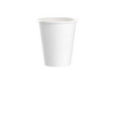 Solo White Single Sided Poly Paper Hot Cup, 6 Ounce Capacity -- 1000 per case