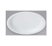 Solo White Dominos Paper Plate, 9 inch Length -- 500 per case