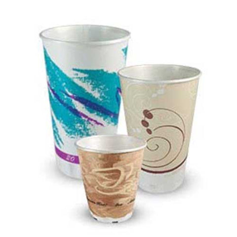 Solo Mistique Expanded Polystyrene Foam Hot/Cold Insulated Cup, 20 Ounce Capacity -- 750 per case