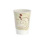 Solo Brown Round Wax Coated Paper Cold Cup, 9 Ounce Capacity -- 2000 per case
