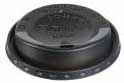 Solo Black Sip Hole Gourmet Dome Lid Only -- 1500 per case