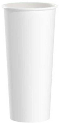 Solo Cup Single Sided Poly Paper White Hot Cup, 24 Ounce -- 500 per case