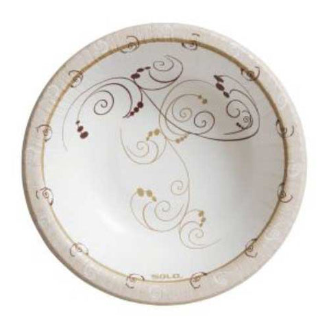 Solo Symphony Heavy Weight Paper Bowl, 12 Ounce Capacity -- 1000 per case