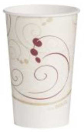 Solo Symphony Double Sided Poly Paper Cold Cup, 16 Ounce -- 1000 per case
