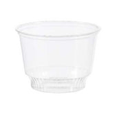 SoloServe Clear PET Dessert Cup, 8 Ounce Capacity -- 1000 per case