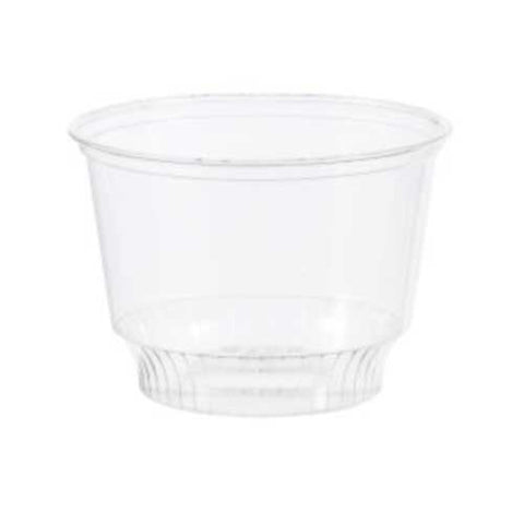 SoloServe Clear PET Dessert Cup, 8 Ounce Capacity -- 1000 per case