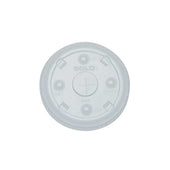 Solo Clear Polyethylene Straw Slot Lid for 15-20 Ounce Cold Cup -- 1000 per case