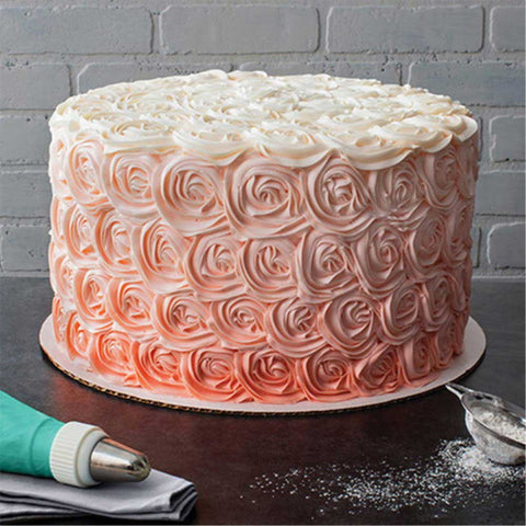 Southern Champion Tray White Corrugated Cardboard Round Cake Circle, 16.688 x 16.688 x 18.375 inch -- 100 per case