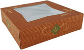 Southern Champion Tray Hearthstone Window Bakery Box, 10 x 10 x 2.5 inch -- 200 per case
