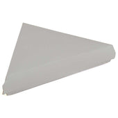 Southern Champion Tray White SBS Lock Corner Pizza Clamshell Box, 8.18 x 7 x 1.18inch -- 400 per case