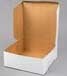SCT Standard White Bakery Box, 10 x 10 x 4 inch -- 100 per case