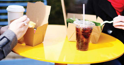 Southern Champion Tray ChampPak No Leak Kraft Paper Container, 7.75 x 5.5 x 3.5 inch -- 160 per case