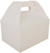 SCT White Carry Out Barn Box, 9 1/16 x 7 1/16 x 5.00 inch -- 125 per case