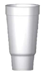 Wincup Vio Profit Pals Polylactic Acid Foam Stock Print Car Cup, 44 Ounce -- 250 per case