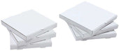 Westrock White Plain Corrugated Pizza Box, 14 1/8 x 14 1/8 x 1 7/8 inch -- 50 per case