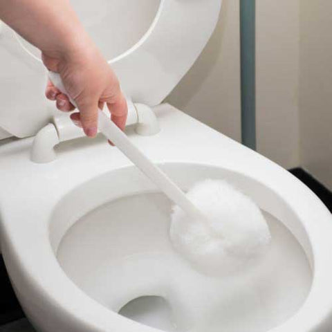 ACS Industries White Acrylic Yarn Puff Bowl Mop, 13 inch -- 100 per case