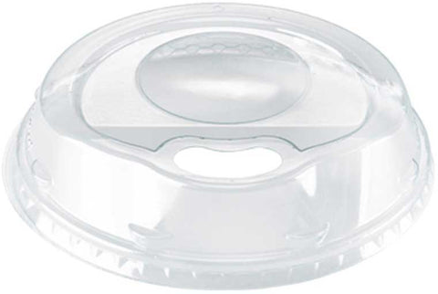 Clear Sip Thru Plastic Dome Lid For 16 to 24 Oz Cold Cups, 100 per pack -- 10 packs per case