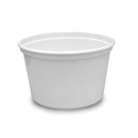Berry Translucent White Polypropylene Round Deli Container, 2.85 inch Height -- 500 per case